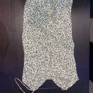 Floral midi dress from Zara